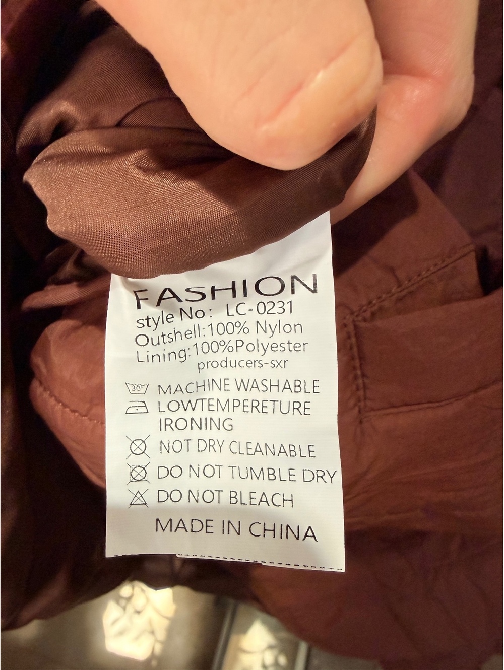 NWT Women’s quilted puffer jacket - Picture 5 of 5